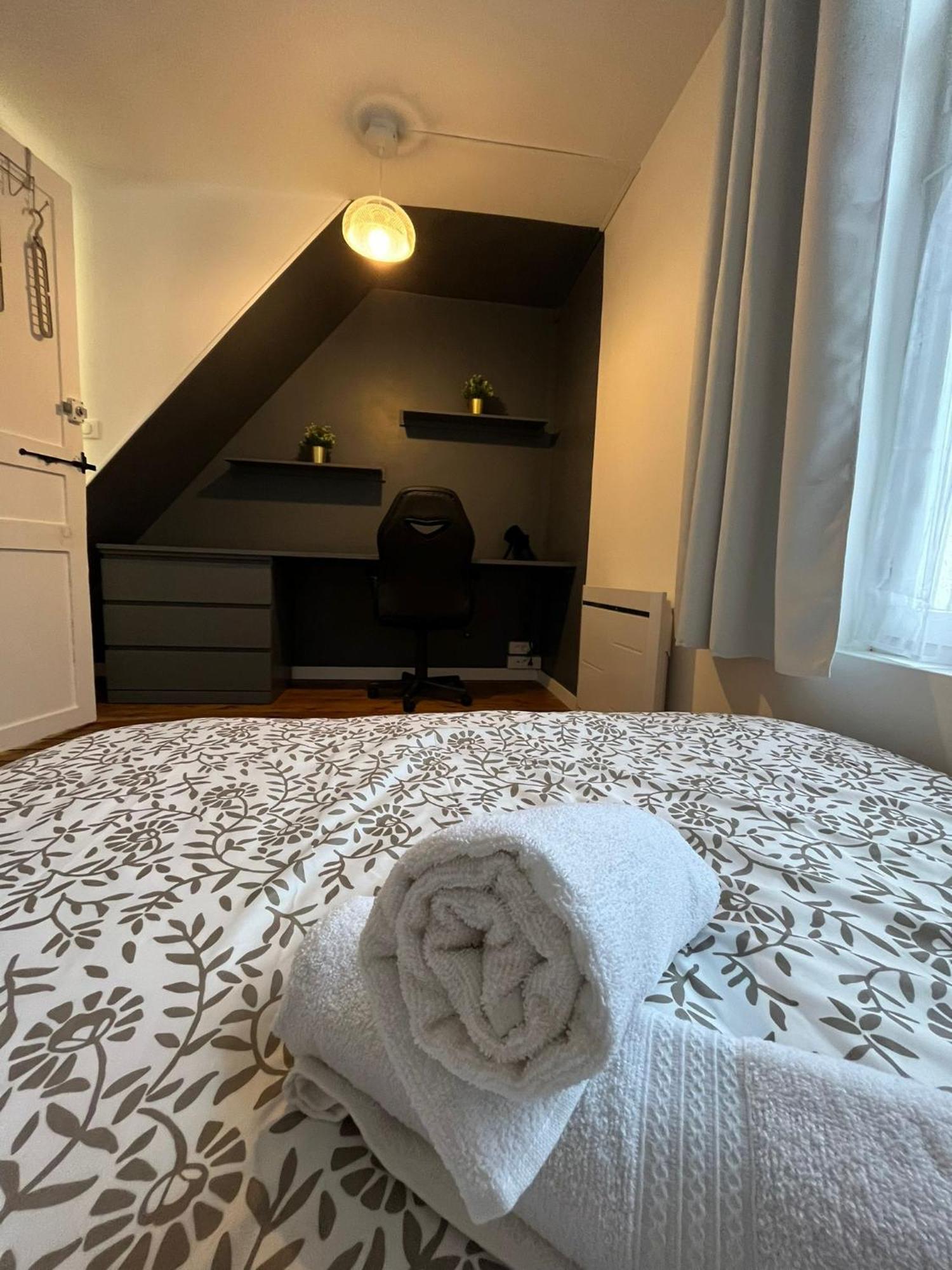Gite Le Charme Citadin 55 M² Avec Exterieur Valenciennes Luaran gambar