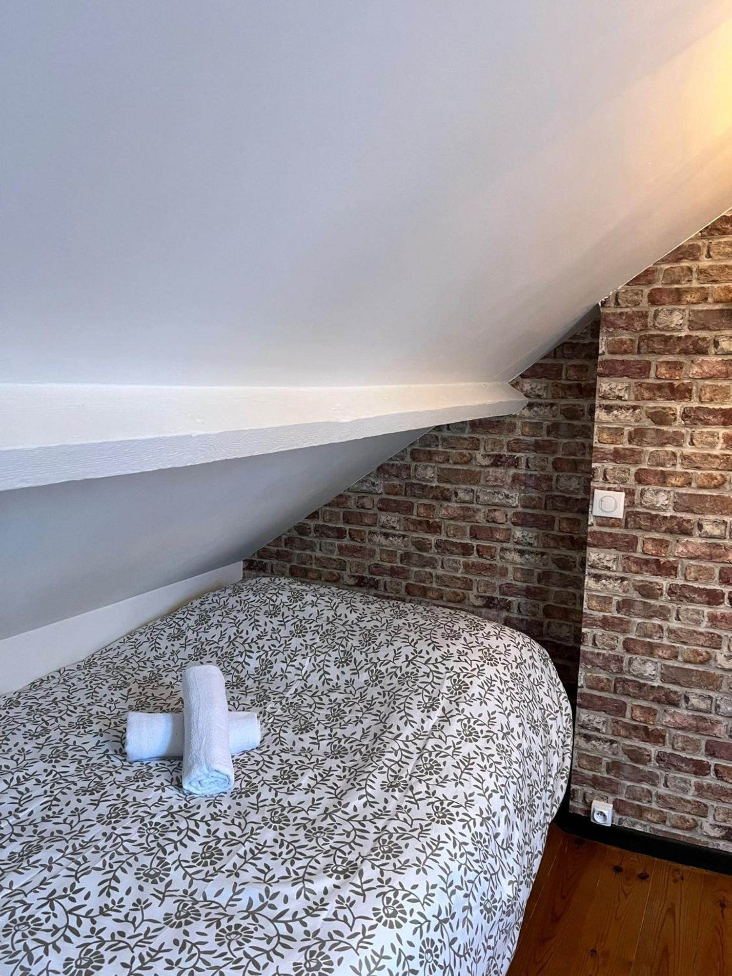 Gite Le Charme Citadin 55 M² Avec Exterieur Valenciennes Luaran gambar