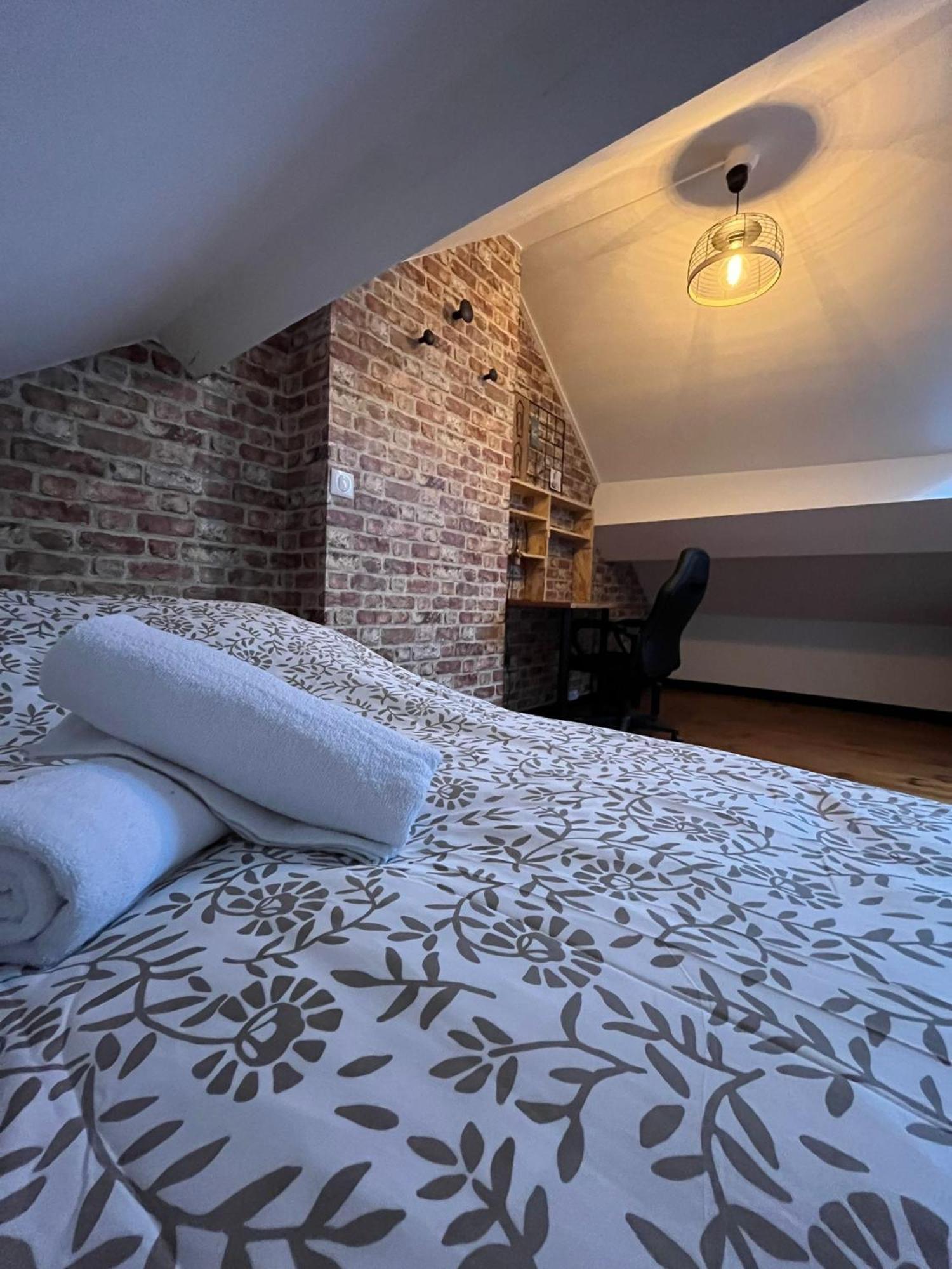 Gite Le Charme Citadin 55 M² Avec Exterieur Valenciennes Luaran gambar